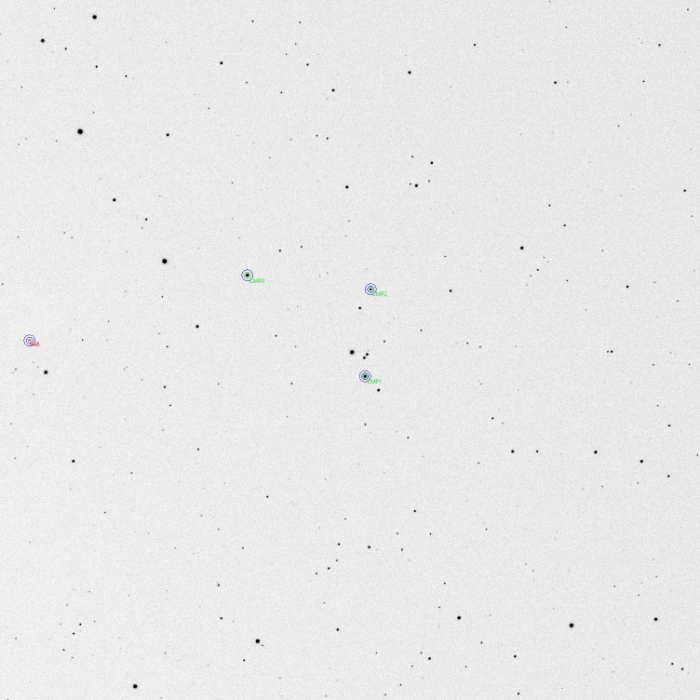 Chart - LINEAR 770627, JD 2460987.46677