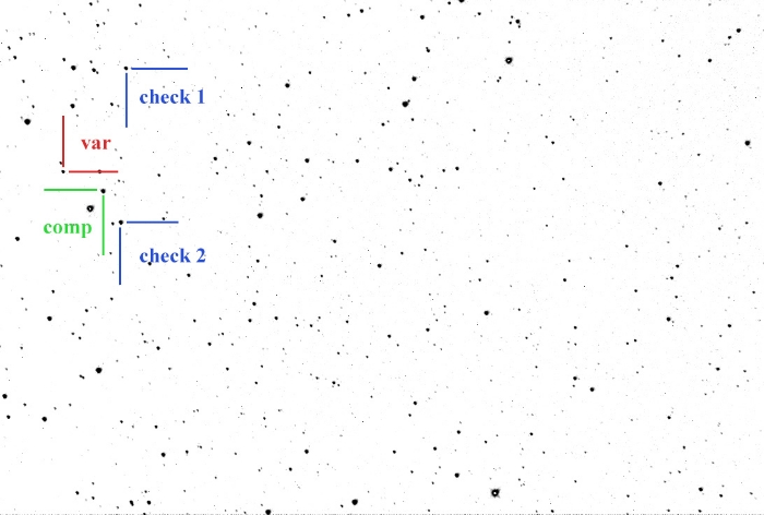 Chart - NSVS 375645, JD 2460894.34898