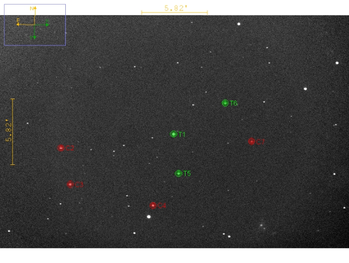 Chart - WASP-13, JD 2460707.67785