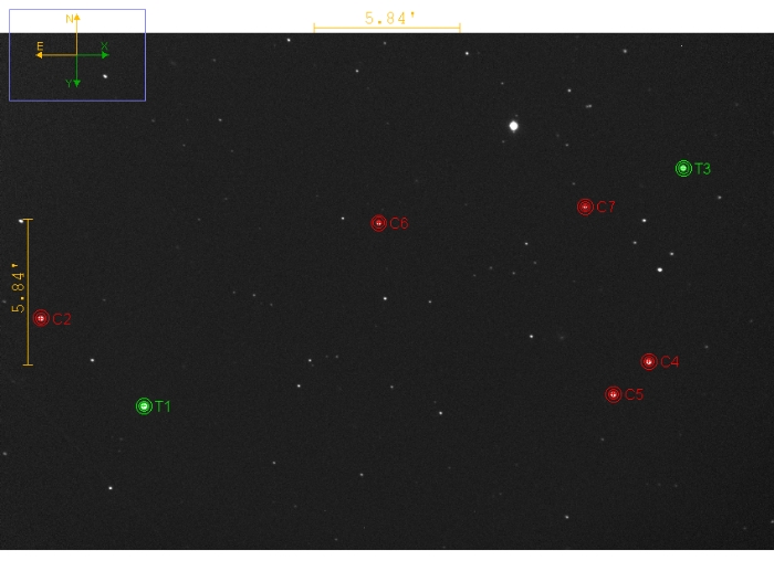 Chart - WASP-14, JD 2460797.67037