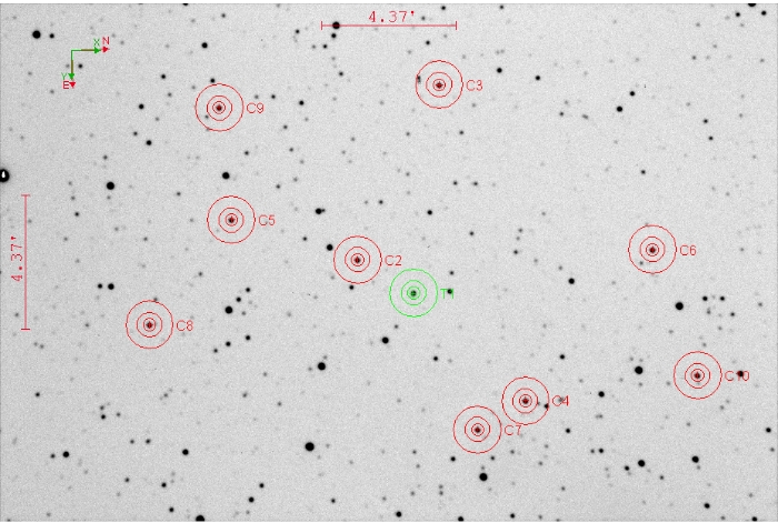 Chart - TOI-5316, JD 2460743.35533
