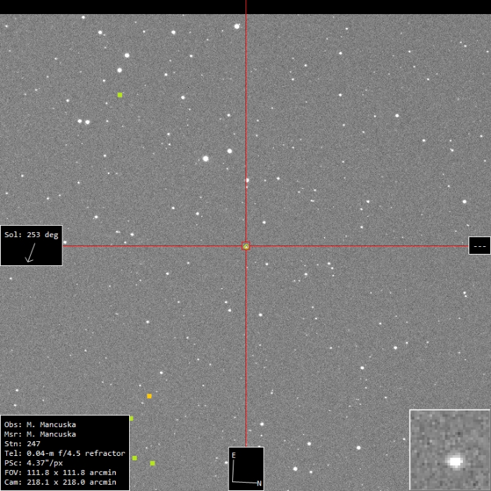 Chart - NSVS 872362, JD 2461038.22822