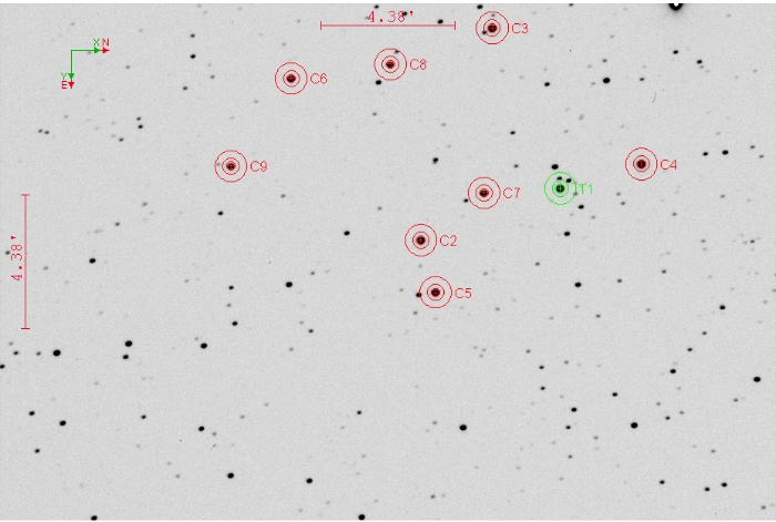 Chart - HAT-P-16, JD 2461040.24054