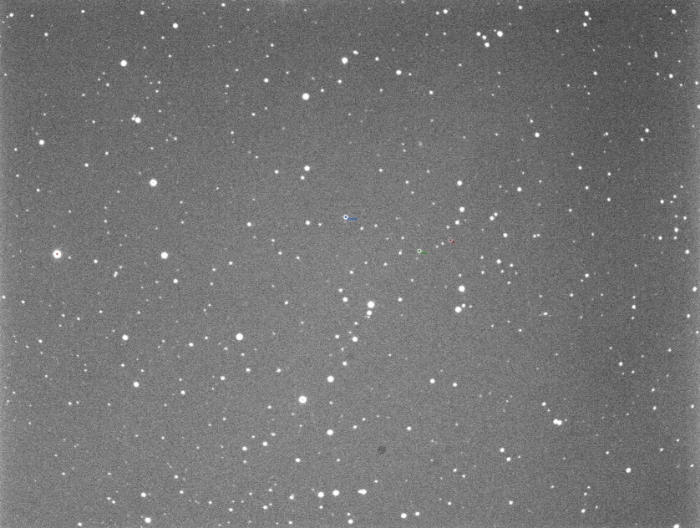 Chart - LU Leo, JD 2460725.25573