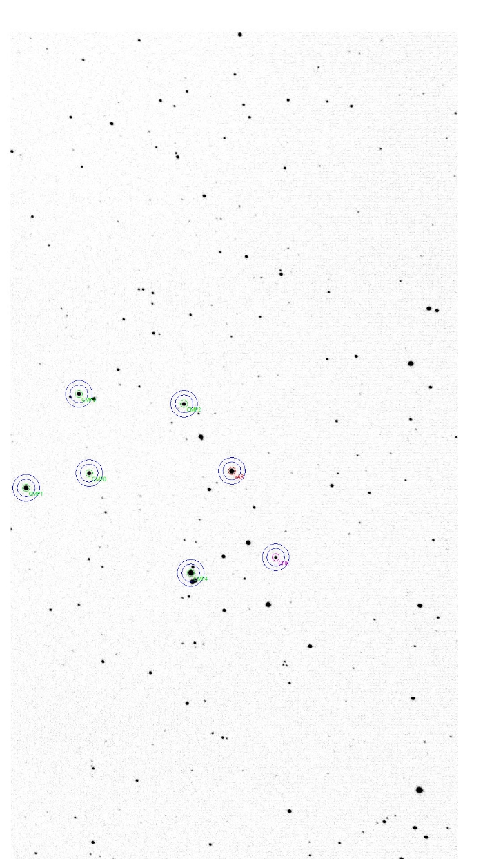 Chart - VV UMa, JD 2461060.54749