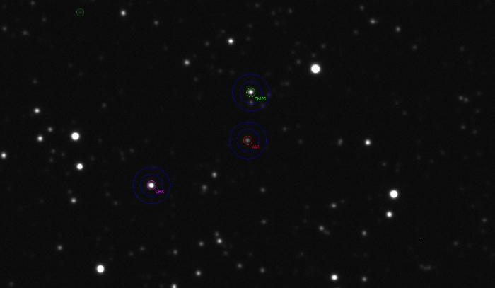 Chart - V0618 Lac, JD 2461028.97789