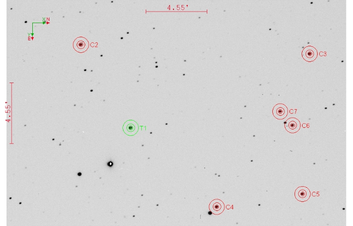 Chart - Gaia-2, JD 2461062.48528