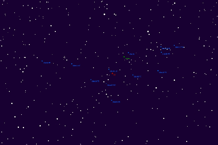 Chart - V0781 Tau, JD 2455994.21447