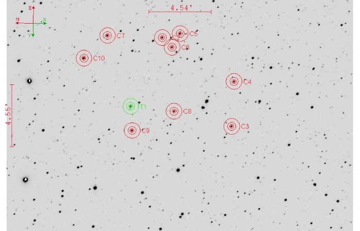 Chart - HAT-P-61, JD 2461062.21878