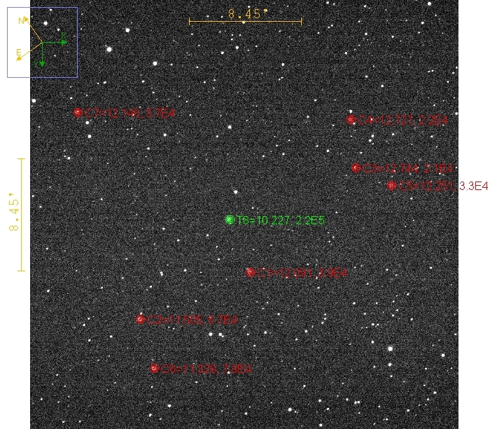 Chart - TOI-2109, JD 2460392.46781