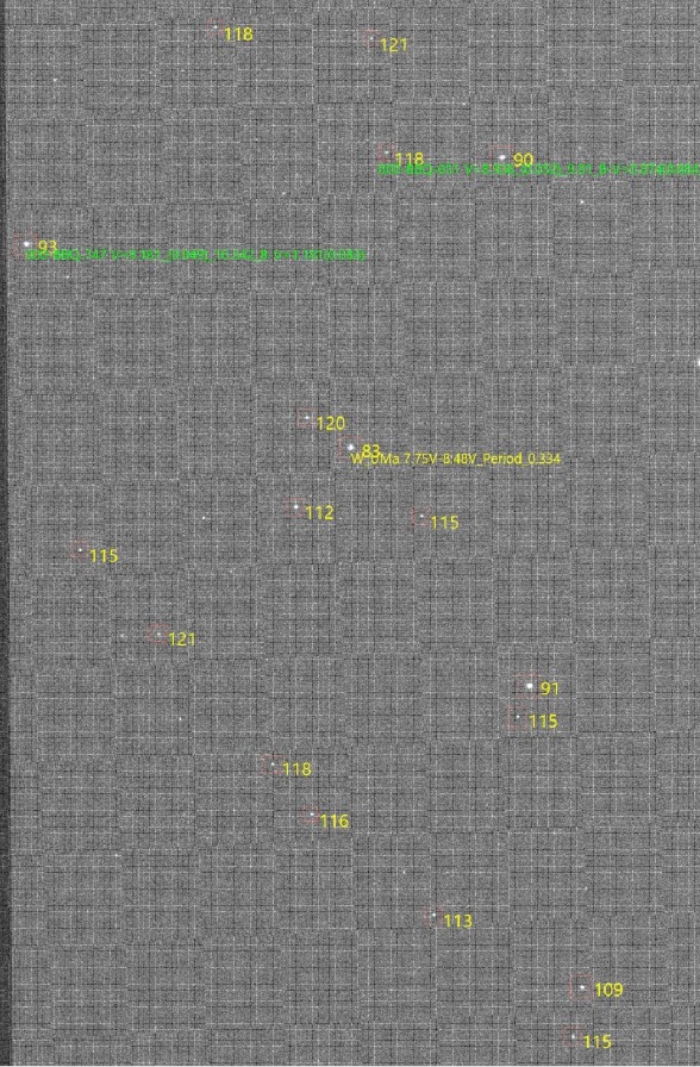 Chart - W UMa, JD 2461089.23377