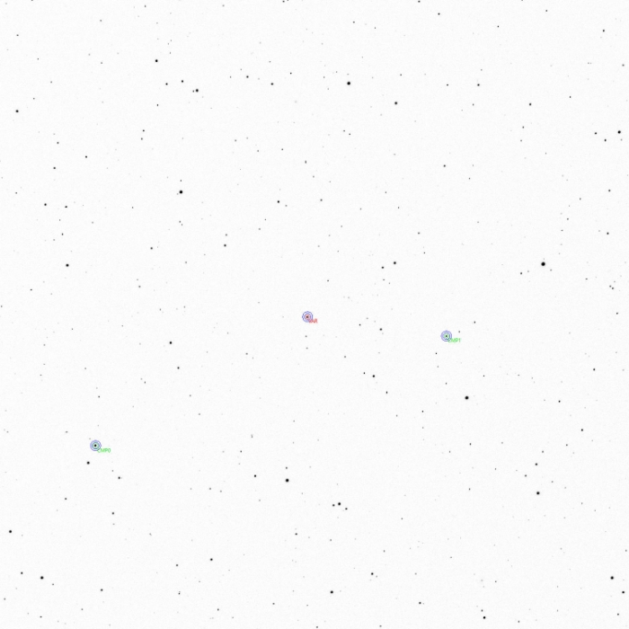 Chart - V0719 Her, JD 2461099.50281