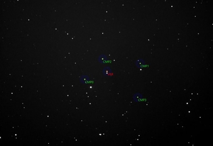 Chart - WASP-104, JD 2461105.25482