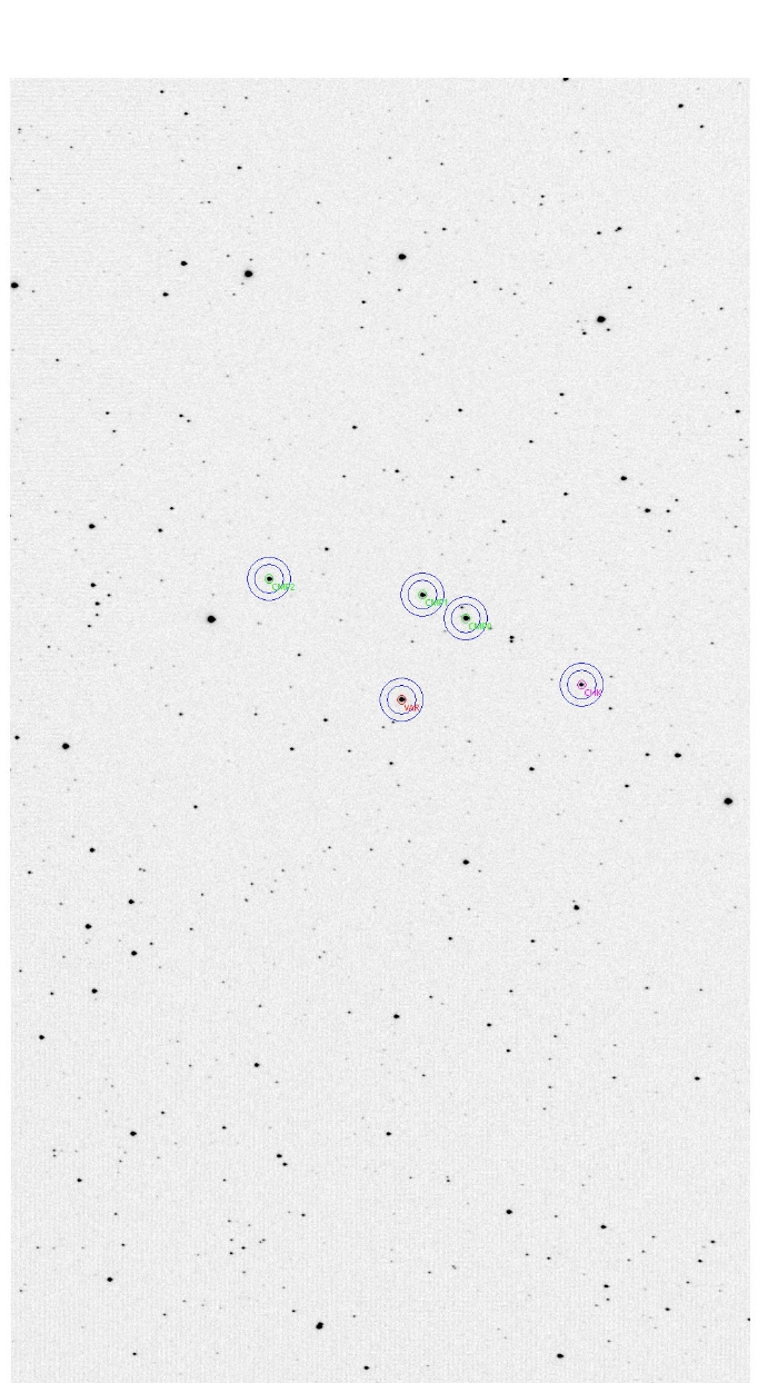 Chart - V0338 Her, JD 2461104.54256