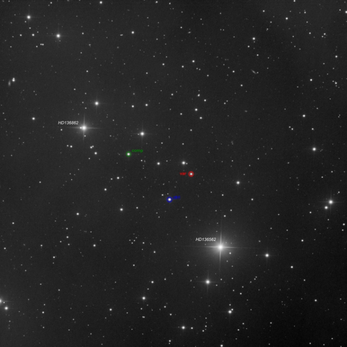 Chart - PS Boo, JD 2461127.34147