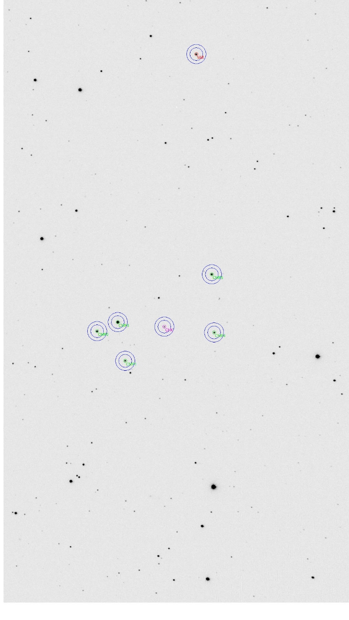 Chart - V0446 UMa, JD 2461118.47662