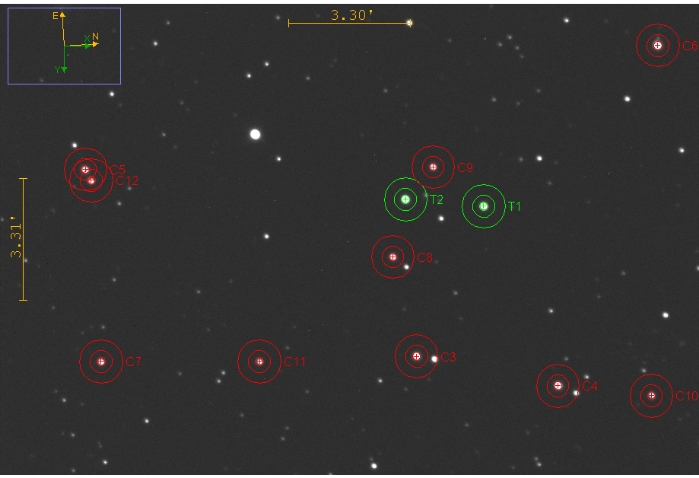 Chart - TOI-3819, JD 2461118.31495
