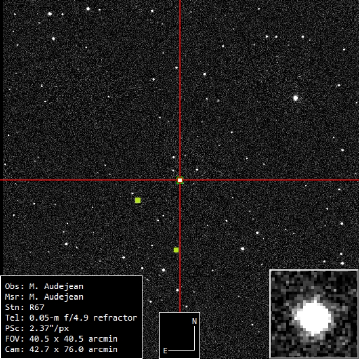 Chart - V0441 UMa, JD 2461138.33260
