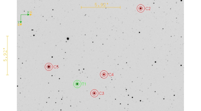 Chart - XO-3, JD 2461107.26976