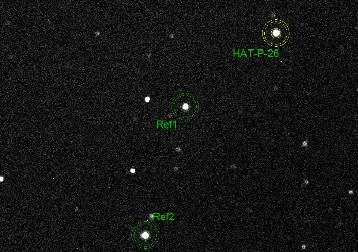 Chart - HAT-P-26, JD 2461152.43402