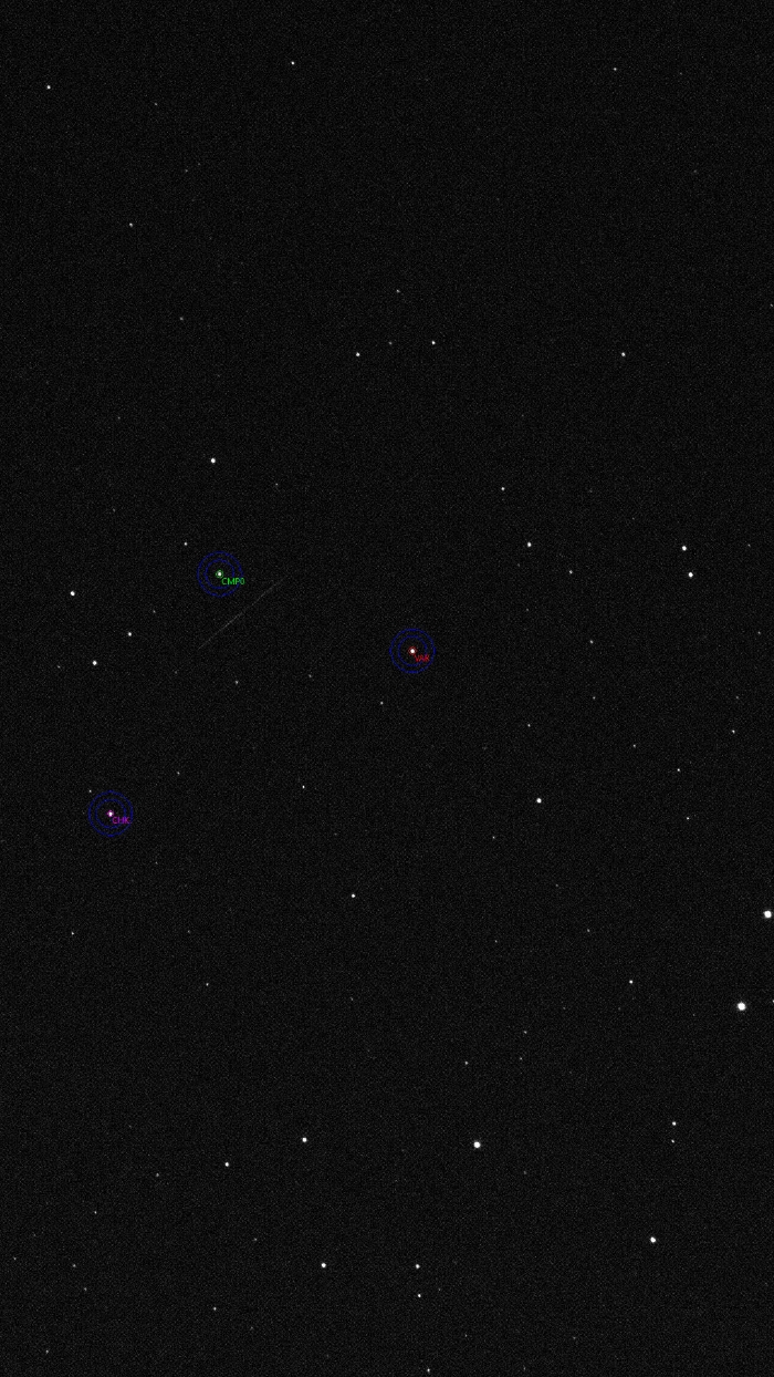 Chart - AZ Vir, JD 2461155.31152