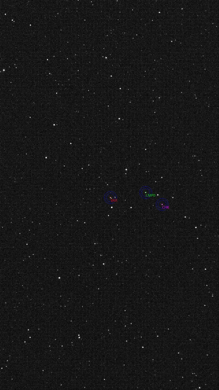 Chart - V0740 Lyr, JD 2461181.44970