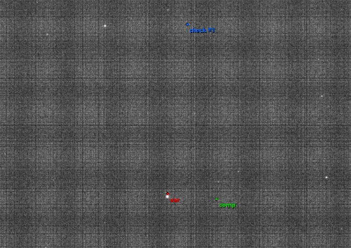 Chart - BW Dra, JD 2461191.32407