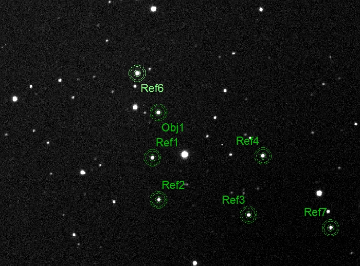 Chart - WASP-135, JD 2461192.40271
