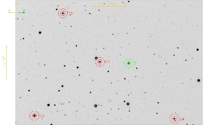 Chart - TrES-4, JD 2461189.39042