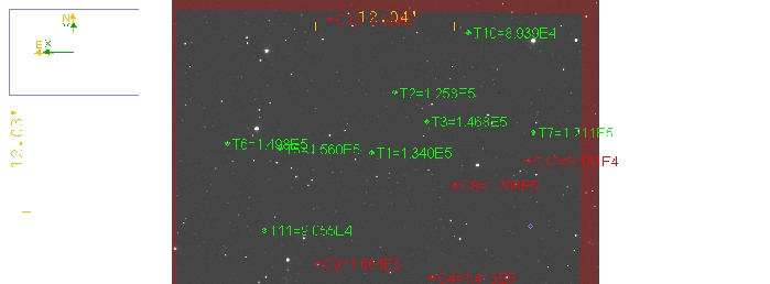 Chart - TrES-3, JD 2461193.55663