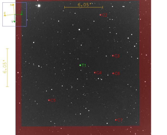 Chart - TrES-2, JD 2461213.75098