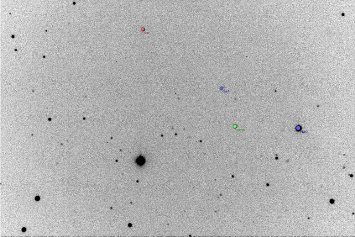 Chart - RW Leo, JD 2456004.30082