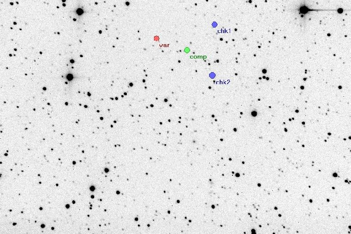 Chart - V1435 Her, JD 2454947.31624