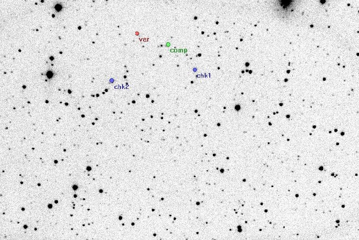 Chart - V1435 Her, JD 2455685.37220