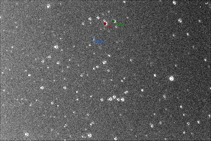 Chart - V0566 And, JD 2455802.42685