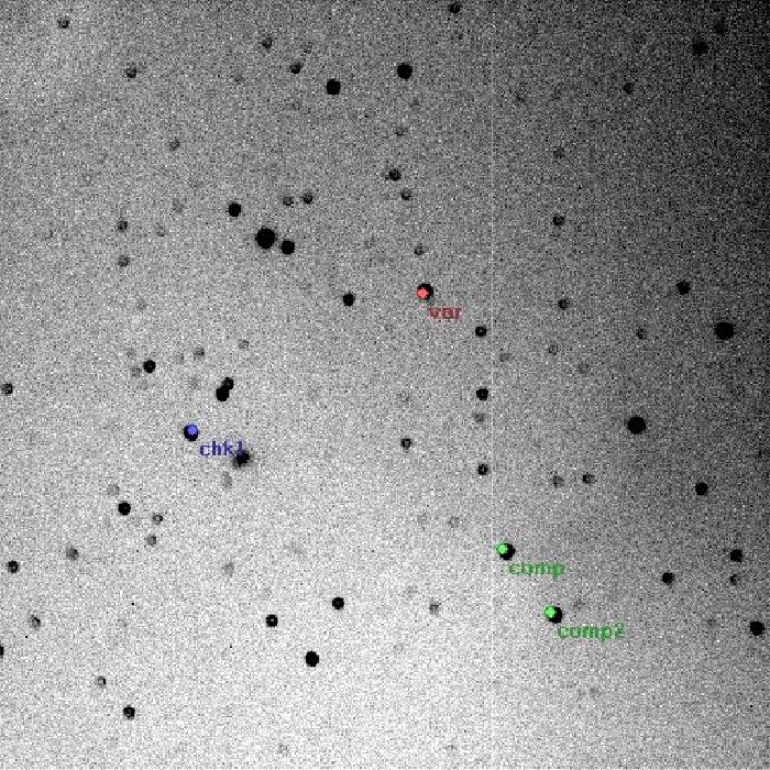 Chart - WASP-13, JD 2455993.26915