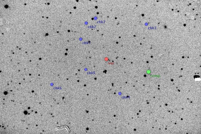 Chart - WASP-24, JD 2456008.37174