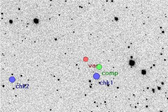 Chart - V2544 Cyg, JD 2455071.36919