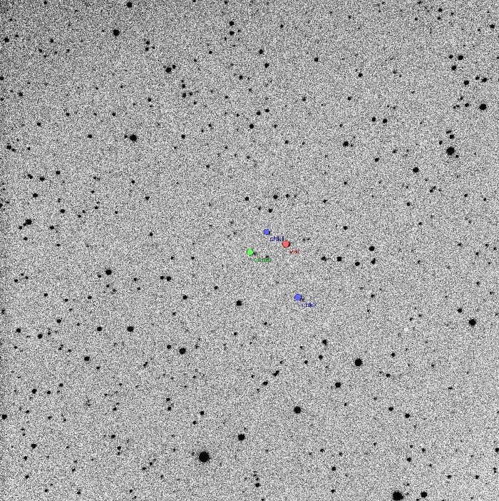 Chart - V0389 Cas, JD 2457267.27216