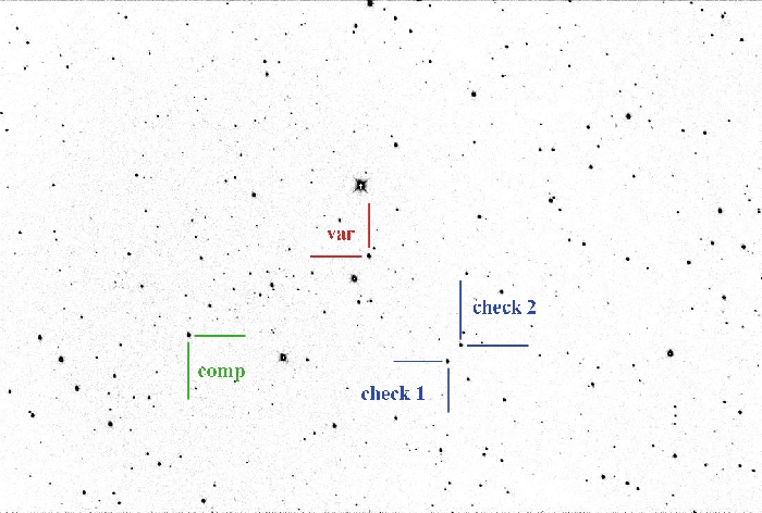 Chart - EQ Tau, JD 2459983.23900