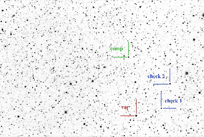 Chart - CzeV4381, JD 2460218.18618