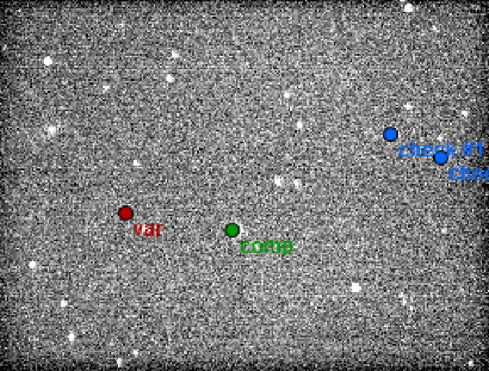 Chart - V0608 Cam, JD 2460422.34225