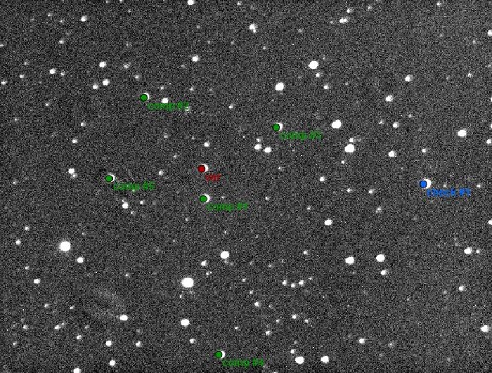 Chart - Kepler-447, JD 2460535.34216