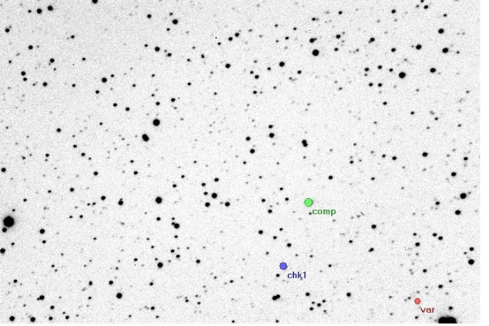 Chart - CzeV248, JD 2456045.31766