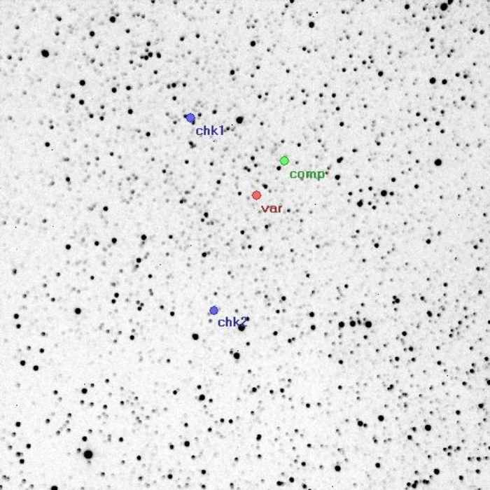 Chart - EQ Vul, JD 2456052.42847