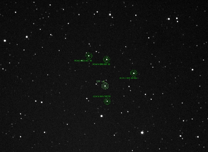 Chart - V0361 Lyr, JD 2461220.25534