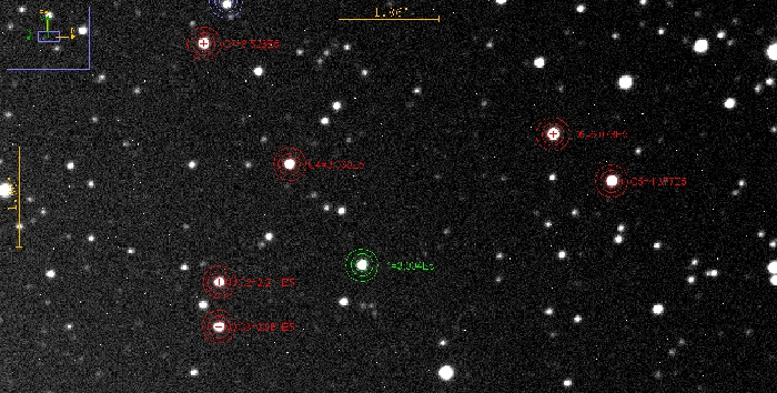 Chart - TrES-5, JD 2461225.39020