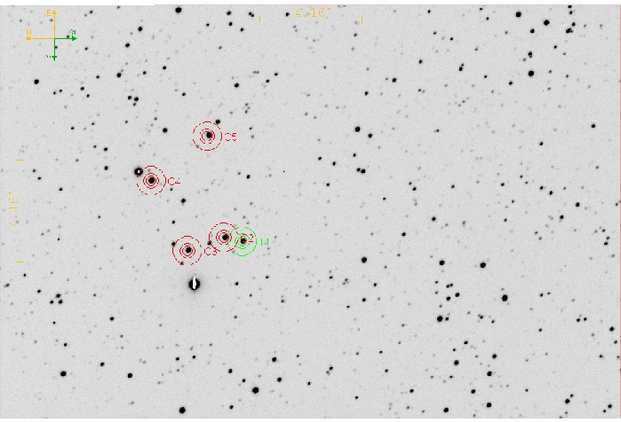 Chart - TrES-1, JD 2461219.39703