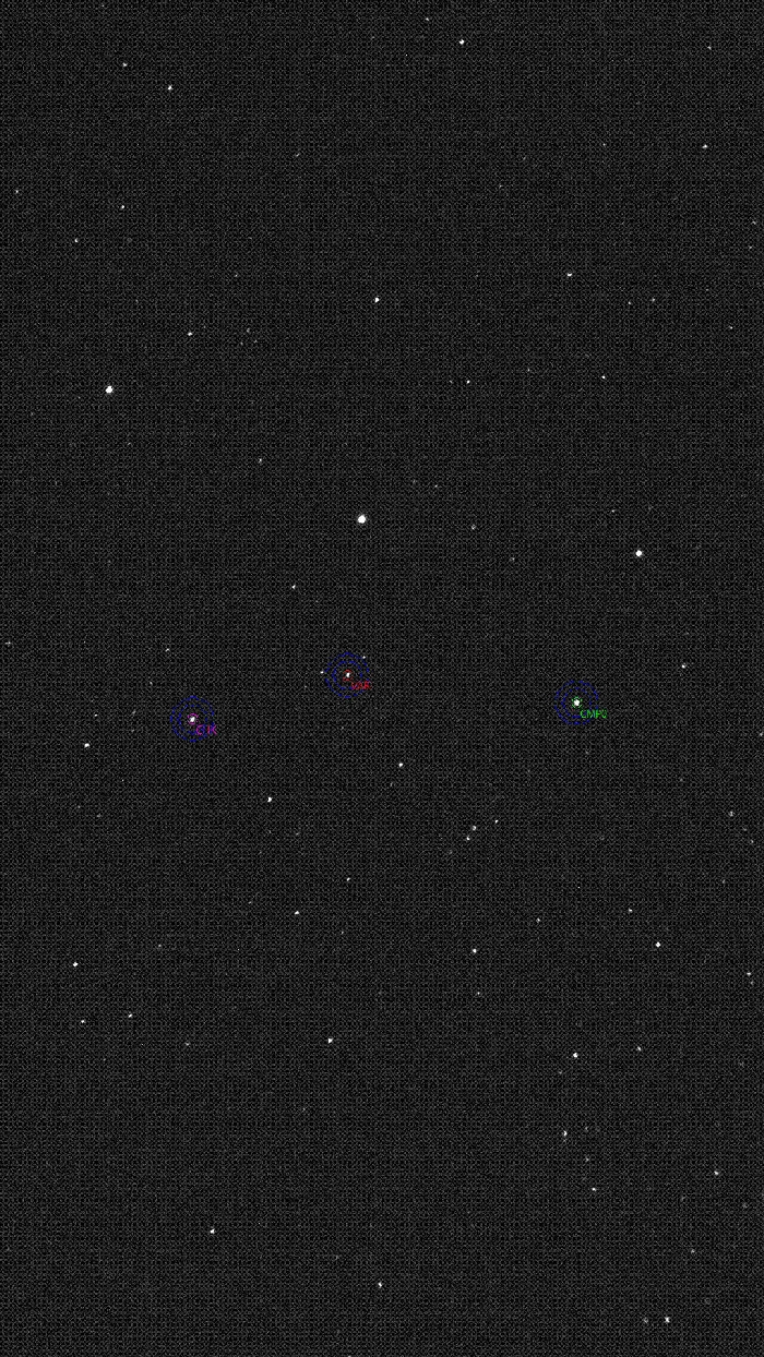 Chart - V0566 And, JD 2461234.48480