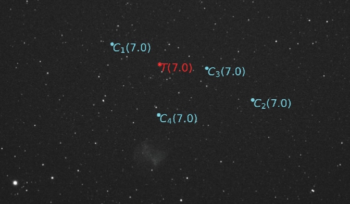 Chart - HD189733, JD 2461252.34331